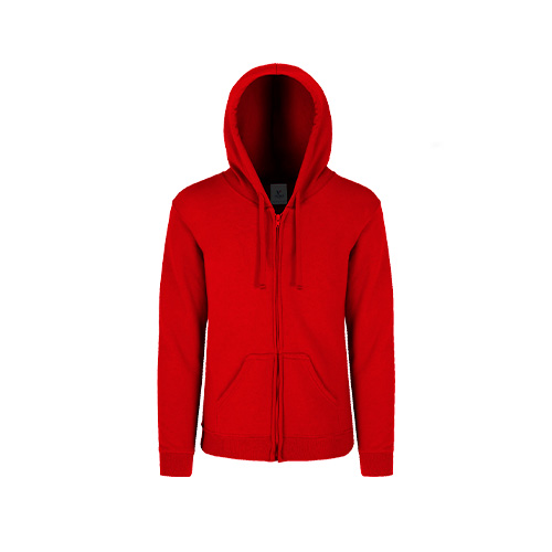 HOODIE YAZ POLY JUVENIL CON CIERRE UNISEX - Vista 2